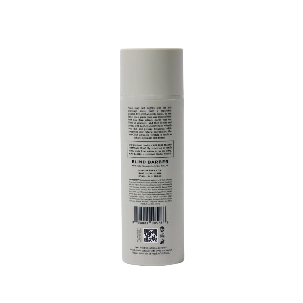 Blind Barber activClean Rice Bran Face Cleanser