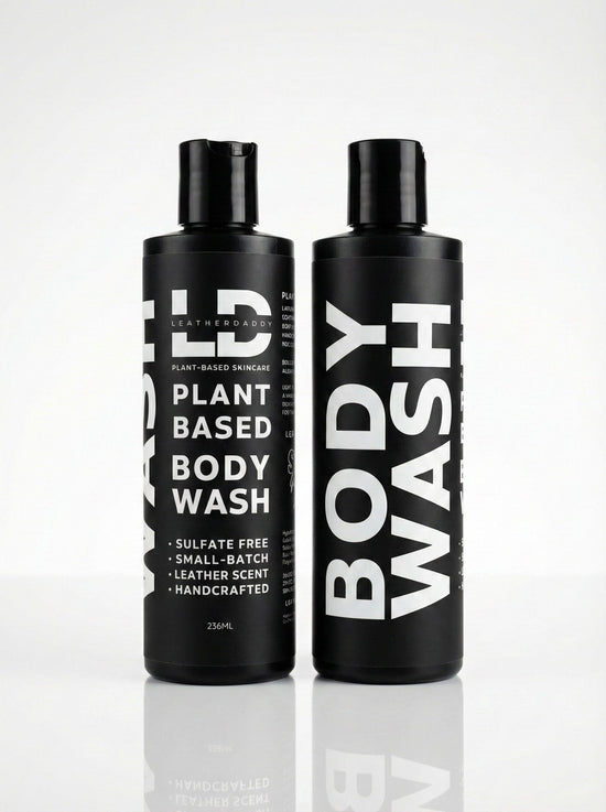 Full-Size Leather-Inspired Body Care Gift Set – 4-Piece